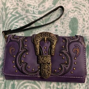 Unique western style wallet.